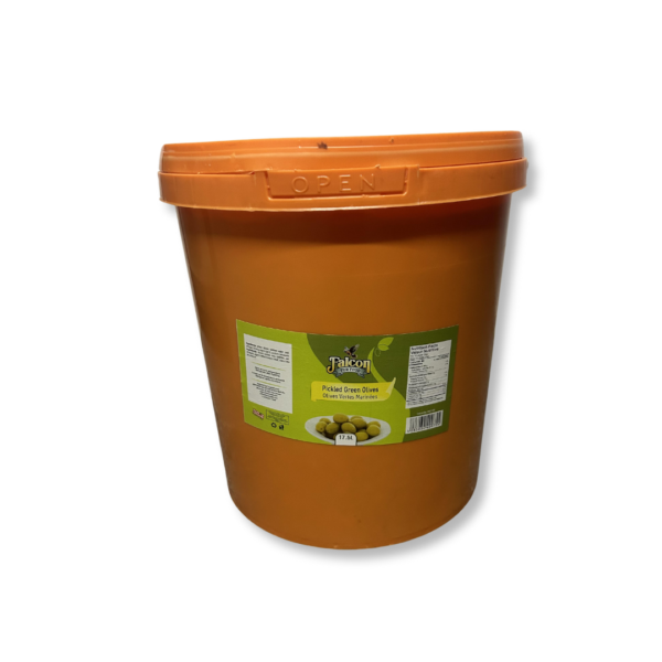 Pickled Green Olives (17.5L)