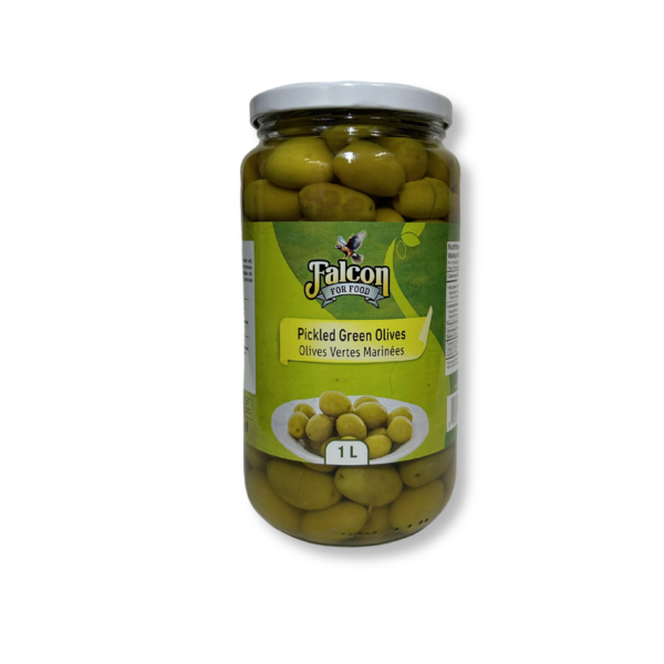 Pickled Green Olives (1L)